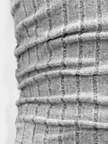 SHEIN Tween Girls Versatile Bow Pattern Long Sleeve & Long Pants 2 Pieces Set, Light Gray - Grey - View 8