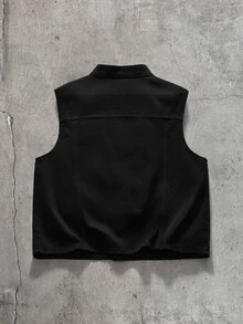 GETOML Men Vests - Black - View 4