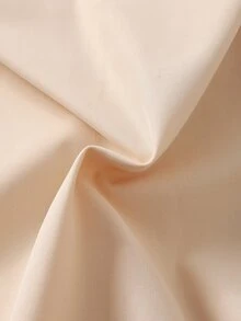 SHEIN 1pc Teen Girls' Sports Taped Long Pants, Suitable For Outings, Sports, Outdoor, Autumn/Winter - Apricot - View 9