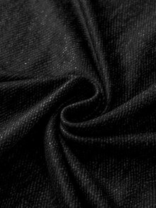 Balvessa Women's Half-Zip Casual Everyday Summer Dress - Black - View 6