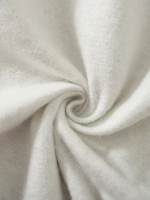 SHEIN 青少年女孩秋季黑白配色連帽衛衣 扇形飾邊 寬鬆版型 落肩長袖套頭衫 六年級畢業 大學風格可愛 - 灰色 - 查看 8