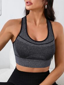 Easithlete Easithlete Women's Solid Color Minimalist Everyday Workout Top & Tank/Seamless/Thumb Holeworkout Tank Top - Dark Grey - View 6