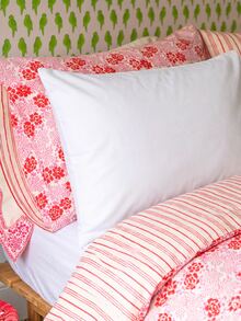 1pc Super Soft Comfortable Waterproof Pillowcase Without Filler, White Simple Bed Pillow Cover For Bedroom - White - View 6
