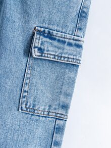 Jeans para niños - Azul lavado medio - Ver 5