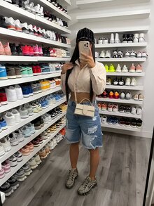 BamGleam Front Button Closure Cropped Sexy Long Sleeve Shirt - Apricot - View 6
