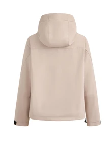 SHEIN BASICS جاكيت عمل أمريكي عتيق للنساء، قصة فضفاضة تنحيفية، جاكيت واقي من الرياح للخارج للربيع والخريف - كاكي - مشاهدة 13