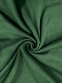 Velvienne Plus Size Women's Cowl Neck Slim Fit Flattering Versatile Contrast Lace Sexy Tank Top - Green - View 5