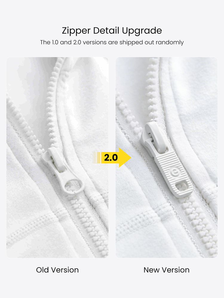 GLOWMODE FeatherFit™ Slim-It Streamline Performance Secure Pockets Zip Up Long Sleeve Jacket Low Impact Yoga Pilates Daily Spring Summer - Cinnamoninspiration - View 4