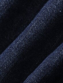 FRIFUL Áo khoác denim nữ tay raglan dài, khóa kéo trước, dáng rộng thoải mái, phong cách thường ngày cho mùa thu - Màu xanh lam - Xem 9