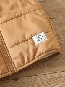 SHEIN 3件組小男孩秋冬休閒T恤加厚外套長褲套裝，T恤套裝，小男孩套裝，秋冬套裝，外套套裝，套裝 - 彩色 - 查看 7