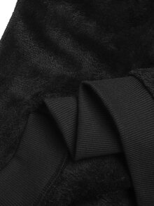 SHEIN Kids Tween Girls Fashion Minimalist Comfortable Long Sleeve Jacket And Pants Set School Sport Black - Black - View 13