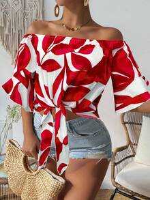Chiquease Women Blouses - Red - View 6