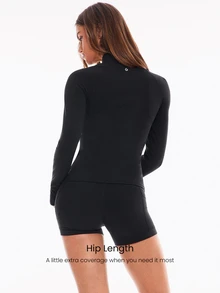 GLOWMODE Women Sports Jackets - Black - View 2