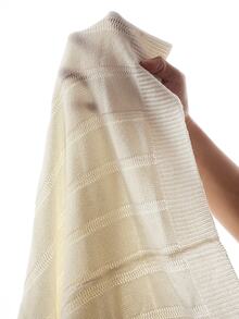 Claim Dot Men's Solid Color Front Button Short Sleeve Casual Sweater - Beige - View 7