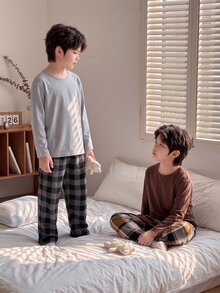 4件組青少年男孩睡衣 - 彩色 - 查看 3