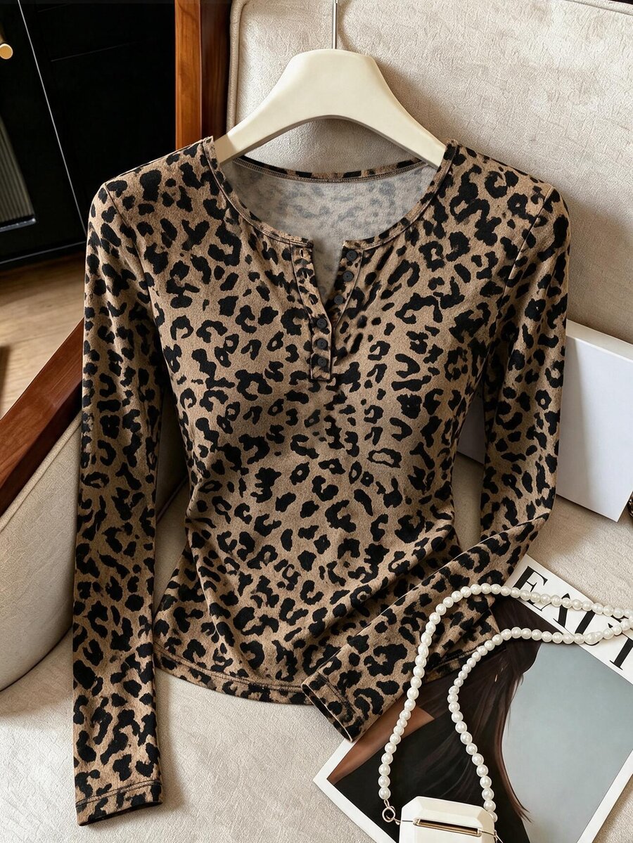 Resyla Top Feminina de Outono para Uso Externo, Camiseta de Manga Longa ...