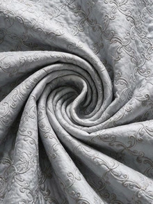 Velvet Luxury "Bedspread" Set Made In Turkey With Soft Touch Good Quality 195*235 With Pillowcase - Grey - View 7