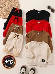 SHEIN 4PCS Baby Boys Bottoms - Multicolor - View 1