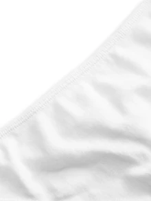 Ocili 女款素色休閒日常丁字褲 - 白色 - 查看 9
