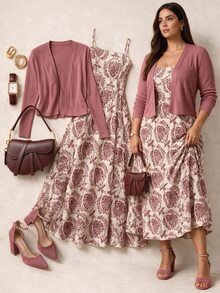 Grovea Jacket And Dress Suit, Fashion Suitable For Summer Fall - Pink - View 9
