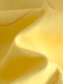 SHEIN 嬰兒男童與女童通用卡通可愛鴨子印花修身連身褲家居服，嬰兒服飾 - 黃色 - 查看 5