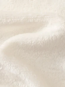 Cozy Pixies 嬰兒男孩女孩可愛卡通動物圖案抓絨內裡加厚圓領藍白對比色大象貼布繡長袖上衣與藍色長褲2件套，適合秋冬、聖誕節、萬聖節、新年 - 藍色 - 查看 6