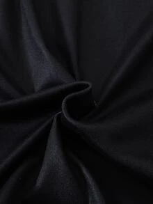 SHEIN 青少年男孩霓虹蜘蛛圖案圓領長袖上衣與長褲休閒舒適修身居家睡衣套裝 2件組 - 黑色 - 查看 7