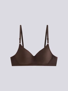 Loungeista 3pcs/Pack Women's Comfortable Sleep Bra, Multi-Color, Wireless, Soft Cup, Small Chest, Solid Color, Cotton Material - Multicolor - View 9