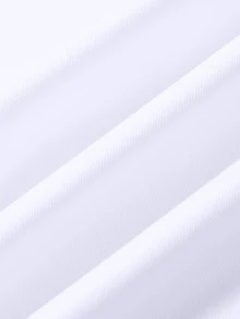 Driftmere Men's Turtleneck Compression Shirt Long Sleeve Quick Dry Breathable Stretch Athletic Base Layer For Running Gym Fitness Workout Sun Protection White - White - View 6
