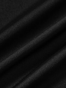 Driftmere Men's Half High Collar Running Shirts, Moisture Wicking, Quick Dry, Breathable, Cool Workout Athletic T-Shirts Sports Black Summer - Black - View 8