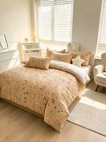 طقم لحاف مريح من Tabea Home - أبيض كريمي - مشاهدة 2