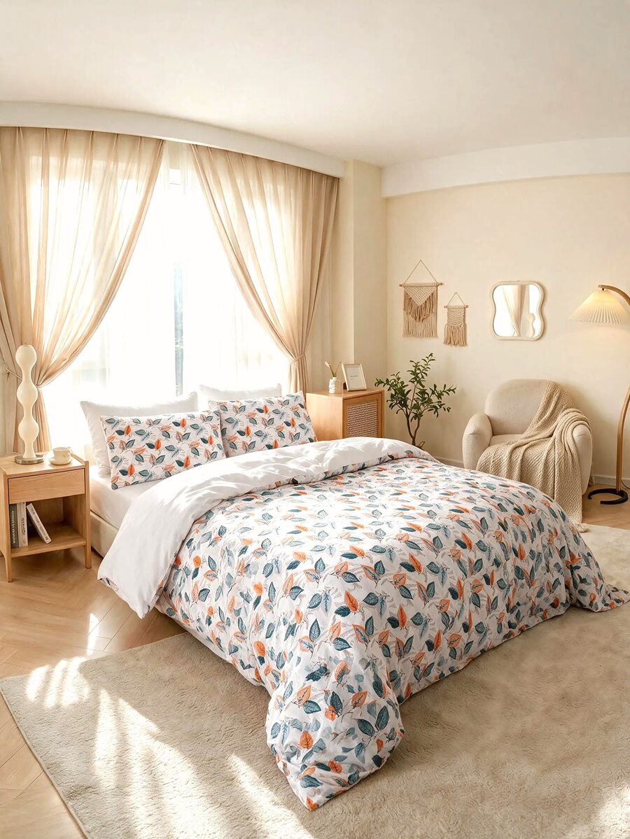 Tabea Home - Cozy Duvet Set - White - View 1