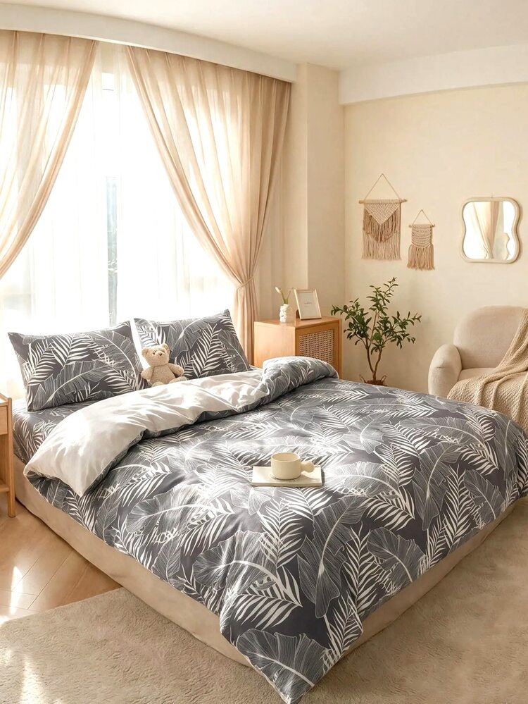 Tabea Home - Cozy Duvet Set - White - View 7