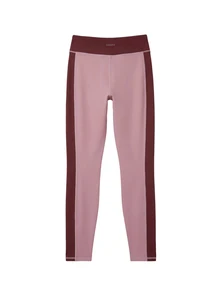 Nöista Quần legging thể thao có dải phối màu tương phản ở hai bên - Bụi tím - Xem 8