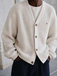 Mainfolk Men's Solid Color Casual Versatile Daily Travel Bib Halloween Winter Party Autumn - Beige - View 11