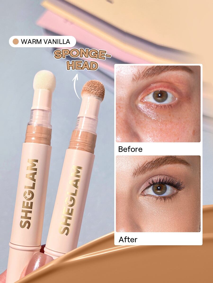 SHEGLAM Complexion Boost 遮瑕液-Warm Vanilla 品牌美妝化妝品 適合女士與女孩 - Warm Vanilla - 查看 1