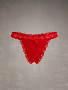 Esseday 5Pcs Christmas Women Thongs - Multicolor - View 15