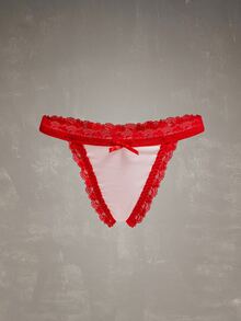 Esseday 5Pcs Christmas Women Thongs - Multicolor - View 12