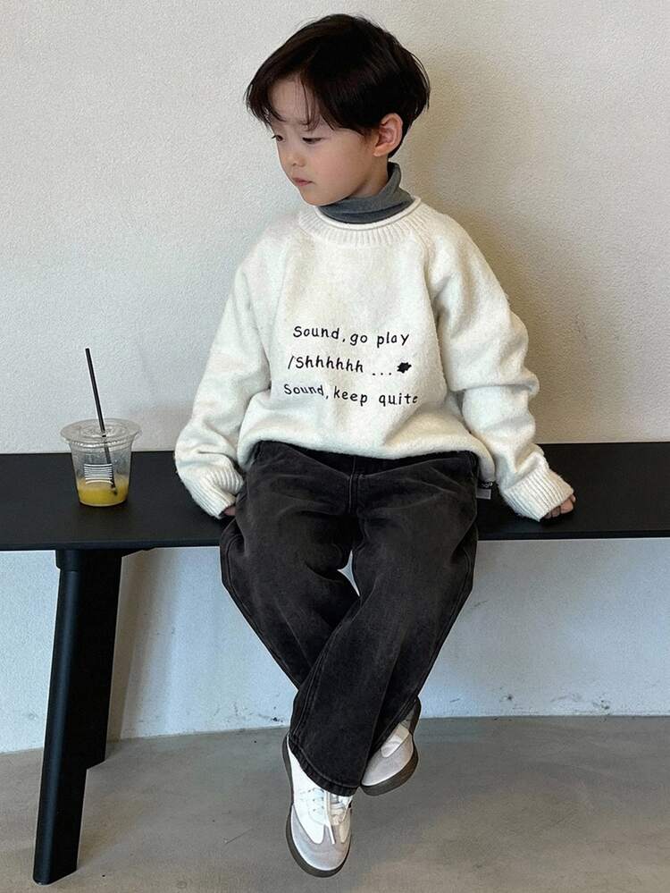 Dazy Kids Young Boy Fashion Pocket Denim Jeans, Versatile For Weekend Outings Fall - Black - View 7