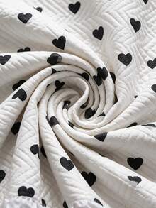 Luxury "Bedspread" Made In Turkey With Soft Touch Good Quality 195*235 With Pillowcase - White - View 6