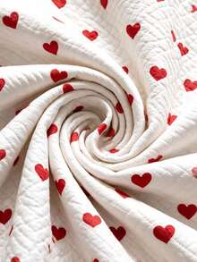 Luxury "Bedspread" Made In Turkey With Soft Touch Good Quality 195*235 With Pillowcase - Creamy White - View 3