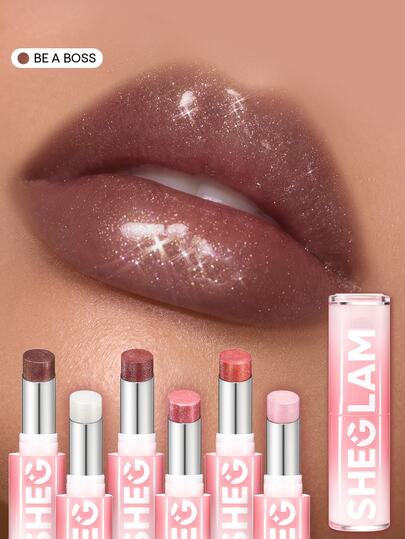 SHEGLAM Twinkle Kiss Batom Cintilante De Alto Brilho-627-Be A Boss Marca De Beleza CosméTicos Maquiagem Para Mulheres E Meninas