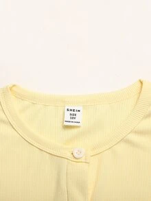 Tween Girl Casual Daily Versatile Comfortable Fitted Crew Neck Long Sleeve Pants Set Loungewear - Apricot - View 5