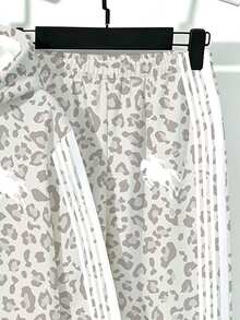 Setelan 2pcs untuk Anak Laki-Laki Remaja Motif Leopard Minimalis Nyaman, Sweatshirt Leher Bulat & Celana Olahraga, Kasual dan Nyaman, Cocok untuk Kembali ke Sekolah dan Pesta - MultiWarna - View 6