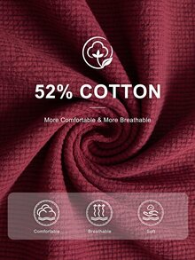 SHEIN 2Pcs Toddler Girls Waffle Knit Colorblock Side Stripe Bow Co-Ords Long Sleeve Round Neck Top & Wide Leg Pants Set Festive Holiday Clothes - Burgundy - View 3