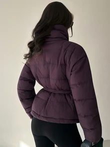 Firerie Women Winter Coats,Autumn,Winter - Red Violet - View 9