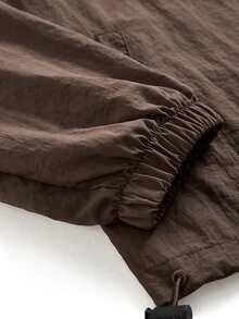 In My Nature Women's Zipper Front Long Sleeve Hooded Outdoor Casual Jacket - Coffee Brown - View 11