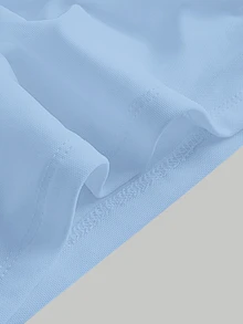 Skyraze Women's Off-shoulder Ruffled Bodycon Elegant Dress - Baby Blue - View 6