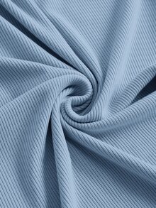 Skyraze Tie Front Ruched Bust Cami Dress,Pastel Dresses For Women - Baby Blue - View 6