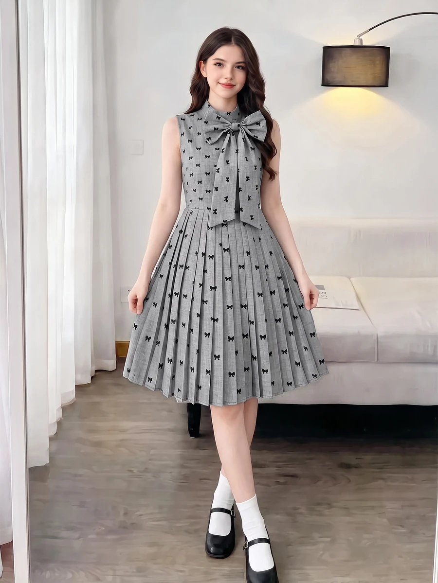 Teen Girls Elegant Minimalist Fashionable Elegant Semi-High Neck ...